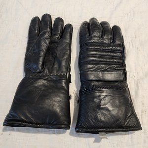 Thinsulate 3M Thermal Insulated Gloves with Zipper hiding Nylon Mittens - Sz SM